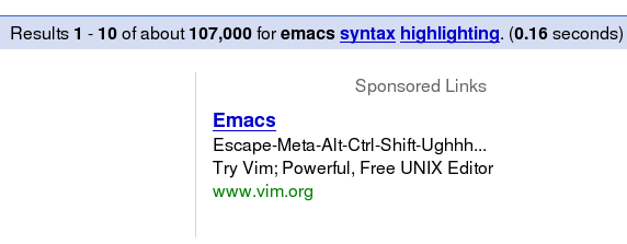 Emacs add on Google